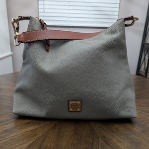 Dooney & Bourke Gray Hobo Purse